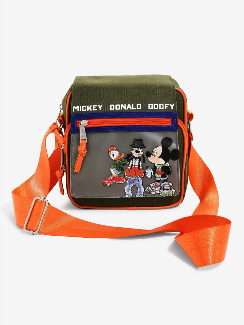 Disney Crossbody Messenger Bag Mickey Donald Goofy Loungefly